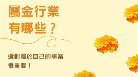 金的行業|選對屬於自己的事業很重要！屬金行業有哪些？【五行…